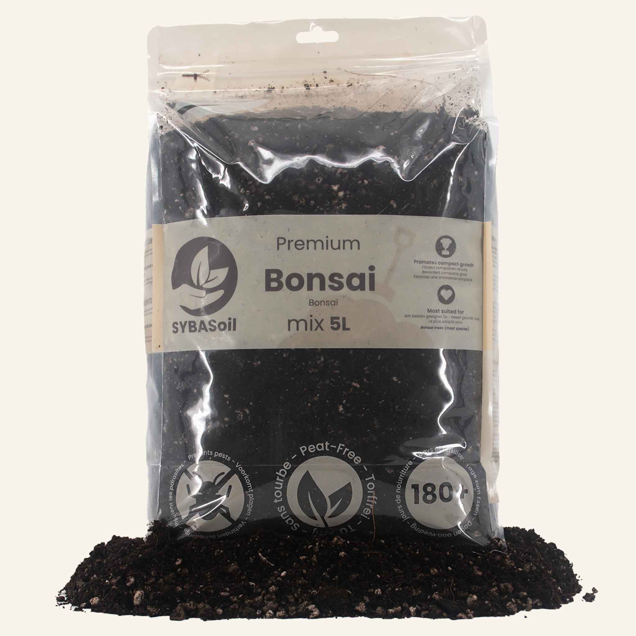 GebEarth - Terreau Bonsai de 3 litres, substrat professionnel spécifique  pour Bonsai [Drainage et aération optimale des racines] : : Jardin